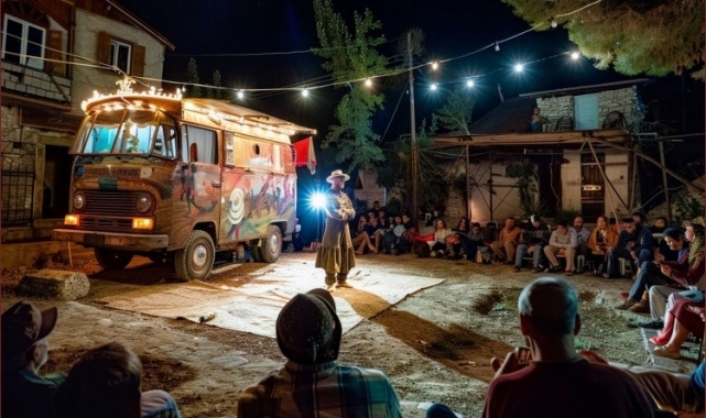 Yönetmen Erkan Can ve Oyuncu Bilal Çatalçekiç'le Karavan Tiyatrosu Ataşehir'de