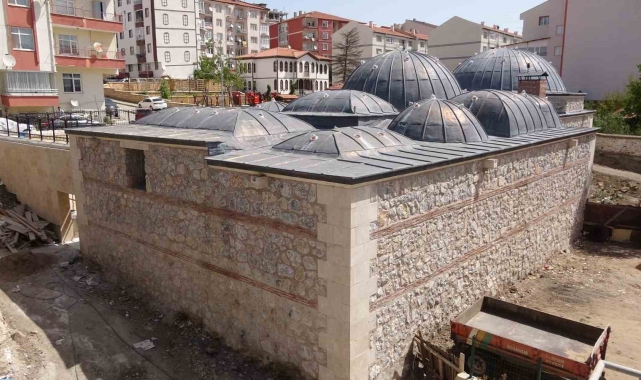 Yozgat'ta 2 asırlık tarihi hamamın restorasyonunda sona gelindi