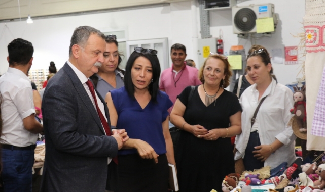 Yunusemre'den kursiyerlere destek