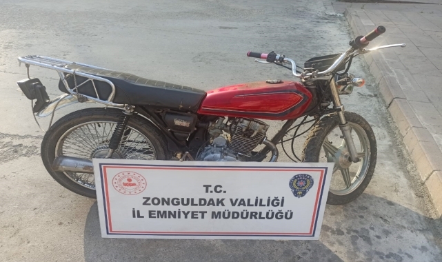 Zonguldak'ta motosiklet hırsızlığı şüphelileri tutuklandı