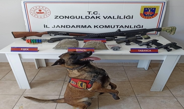 Zonguldak'ta uyuşturucu operasyonlarında yakalanan 3 zanlı tutuklandı