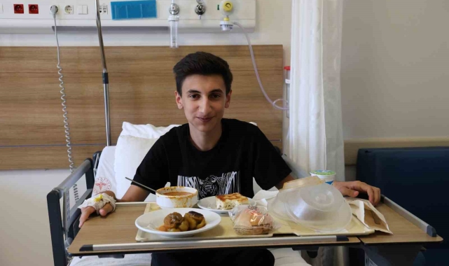 10 yıl sonra ilk isteği dürüm yemek oldu