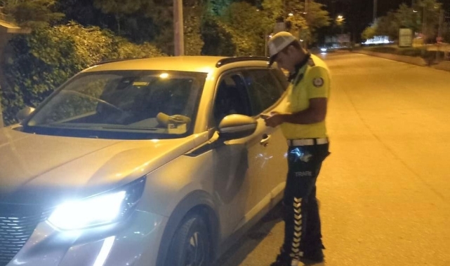 139 araç sürücüsüne 223 bin 540 TL trafik cezası uygulandı