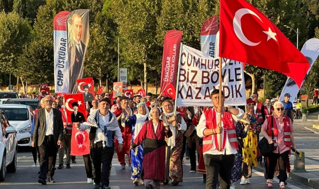 30 Ağustos Zafer Bayramı Üsküdar'da coşkuyla kutlandı