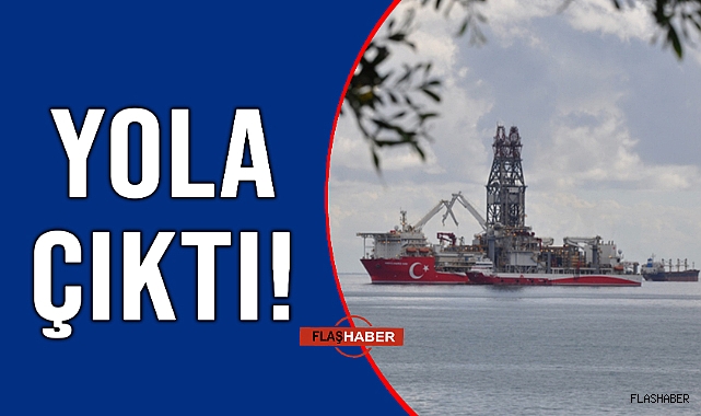 ABDÜLHAMİD HAN SONDAJ GEMİSİ YENİ GÖREV YERİNE UĞURLANDI!