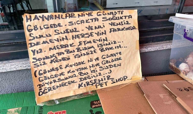 Açtığı pankart işe yaradı; artık işine kimse karışmıyor