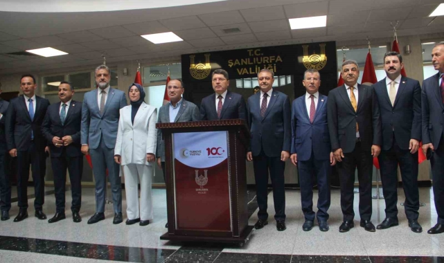 Adalet Bakanı Yılmaz Tunç Şanlıurfa'da