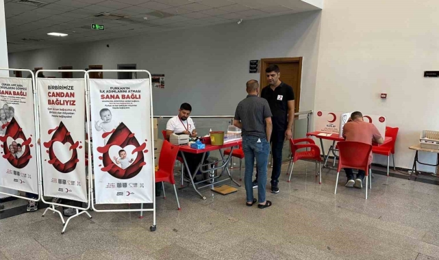 Adıyaman Belediyesi'nden kan bağışına büyük destek