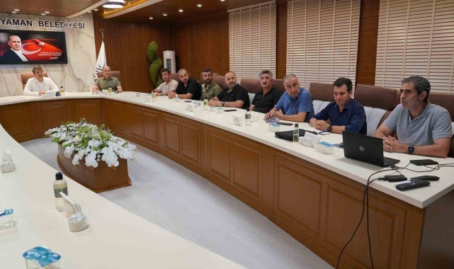 Adıyaman Belediyesi'nden su sıkıntısı toplantısı
