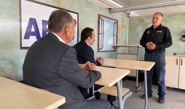 AFAD deprem simülasyon Tırı Arpaçay'da
