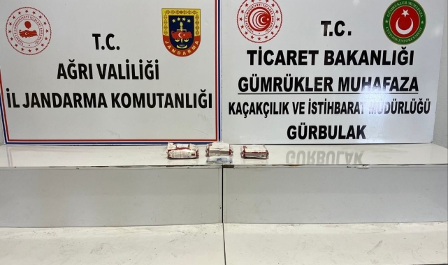 Ağrı'da 2,4 kilo metamfetamin ele geçirildi