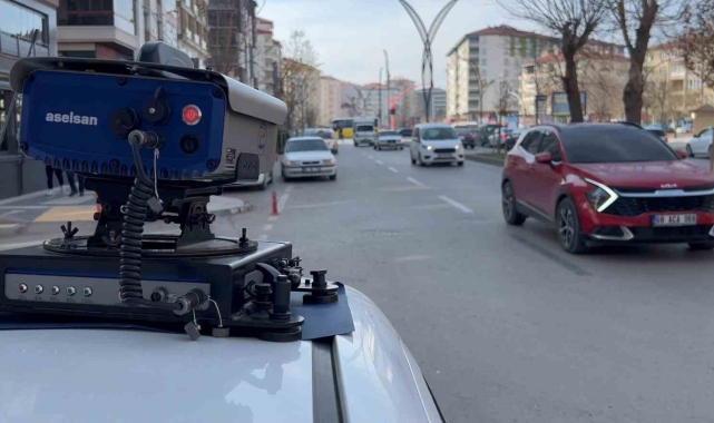 Aksaray'da kusurlu araçlar MPTS'den kaçamıyor