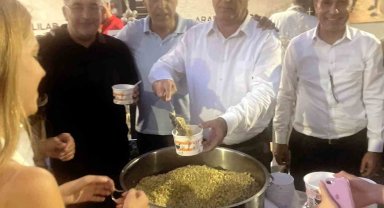 Altun'dan 8. Hemşehri Dernekleri Festivalinde firik pilavı ikramı