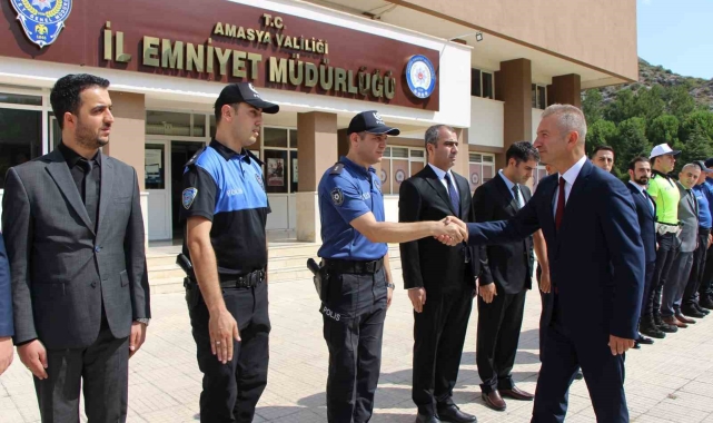 Amasya'nın yeni emniyet müdürü Ayhan Saraç göreve başladı