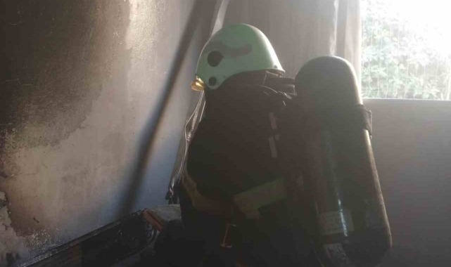 Antakya'da okulda yangın çıktı