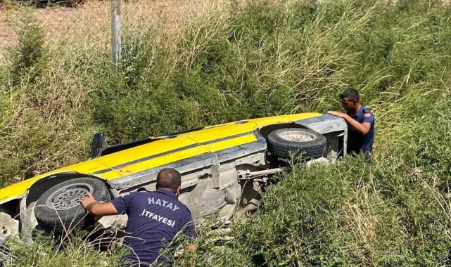 Antakya'da trafik kazası: 1 yaralı
