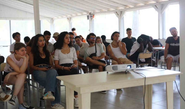 Antalya'da Gençlik Kampı 5 ülkeden 35 öğrenciyi bir araya getirdi