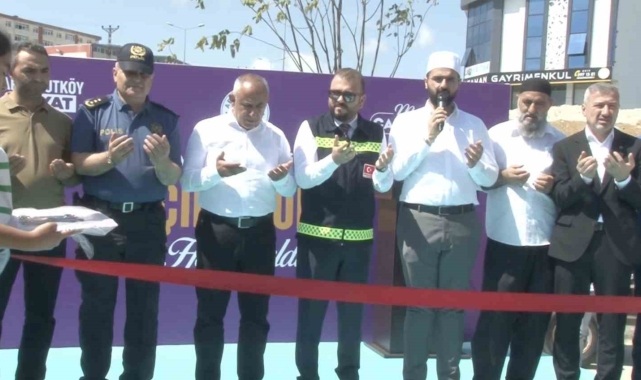 Arnavutköy'de 'Şeyh Edebali' parkı düzenlenen programla açıldı