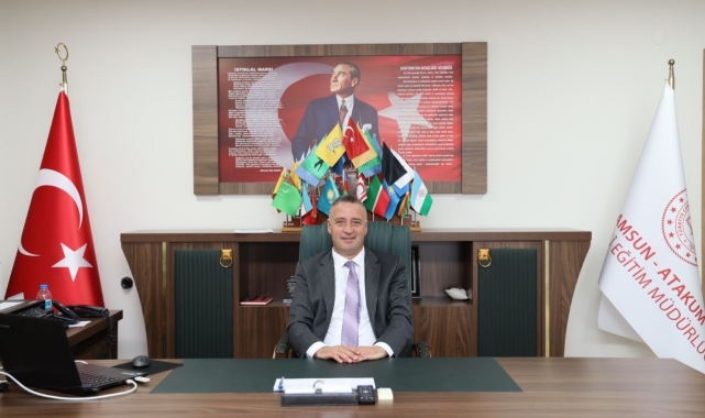 Atakum İlçe Milli Eğitim Müdürlüğü'ne yeni müdür