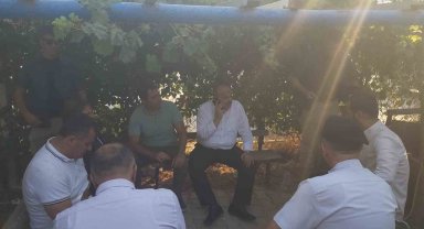 Aydın Valisi Canbolat yangın bölgesinde