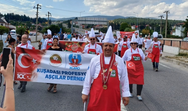 Aydın ve Kuşadası'nın lezzetleri uluslararası festivalde görücüye çıktı