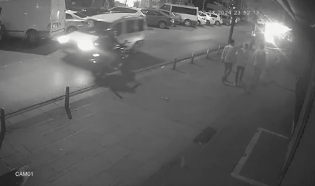 Bahçelievler'de 1 gencin hayatını kaybettiği silahlı saldırı kamerada