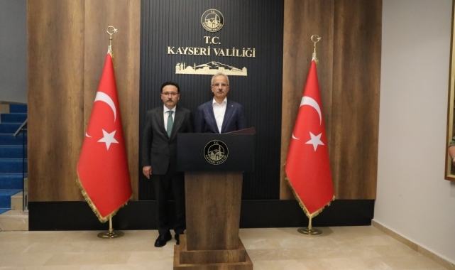 Bakan Uraloğlu Kayseri Valiliği'ni ziyaret etti