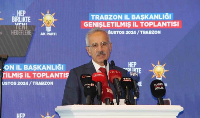 Bakan Uraloğlu: "Zigana Tüneli'nden açıldığı günden itibaren 2 milyon 200 bin üstünde araç geçti"