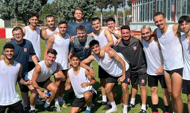 Balıkesirsporlu futbolcular laktak testinden geçti