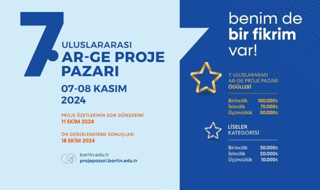 BARÜ 7. Uluslararası Ar-Ge Proje Pazarı başvuruları başladı