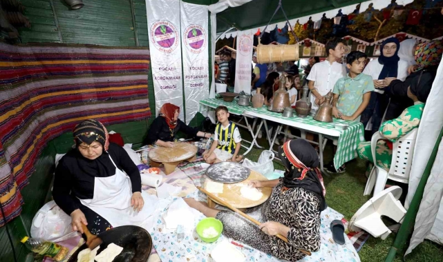 Başiskele'de yöresel kültür rüzgarı esti