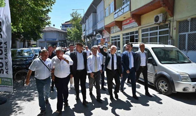 Başkan Bozbey, "Çiftçiler, bu kentin can damarıdır"