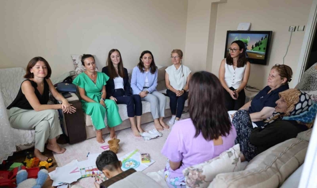 Başkan Durbay'dan şiddet gören Sude Naz'a destek ziyareti