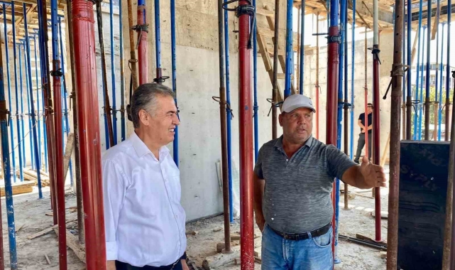 Başkan Erol'dan modern pazar yeri