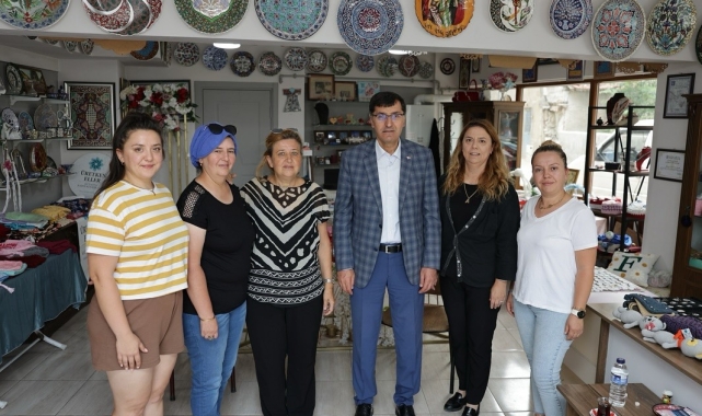 Başkan Kahveci: "Kadın girişimcilerimiz başımız tacı"