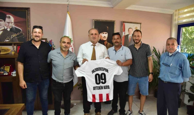 Başkan Kaya'dan Yazıderespor'a destek sözü