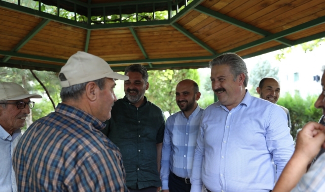 Başkan Palancıoğlu TOKİ Semt Pazarı'nı gezdi