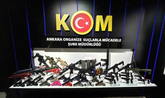 Başkentte silah kaçakçılarına operasyon: 5 gözaltı