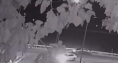 Batman'da 7 kişinin yaralandığı kamyonet kazası güvenlik kamerasında