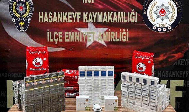 Batman'da kaçakçılıkla mücadele: 2 gözaltı