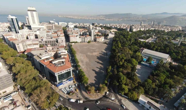 Belediye binasının yapımına karşılık Basmane Çukuru'ndan şartlı feragat