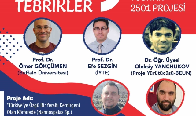 BEUN Fen Fakültesi Biyoloji Bölümü Öğretim Elemanlarının projesine TÜBİTAK'tan destek