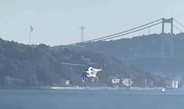 Beykoz'da ormanlık alanda yangın