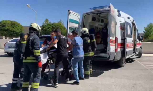 Beyşehir Devlet Hastanesinde yangın tatbikatı