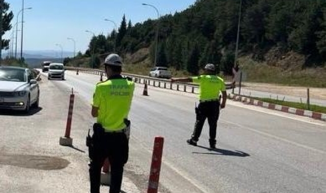 Bilecik'te kurallara uymayan sürücülere ceza yağdı