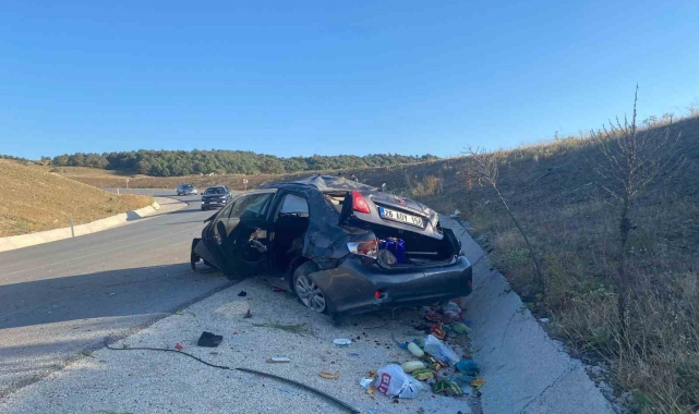 Bilecik'te meydana gelen trafik kazasında 1'i çocuk 4 kişi yaralandı