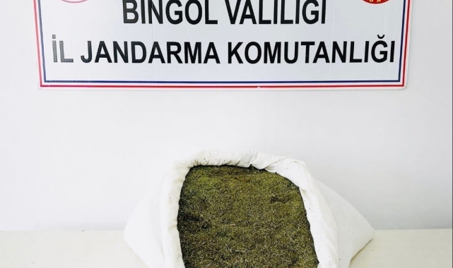 Bingöl'de 17 kilo esrar ele geçirildi
