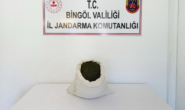 Bingöl'de 8 kiloya yakın uyuşturucu madde ele geçirildi