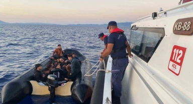 Bodrum'da 51 düzensiz göçmen yakalandı