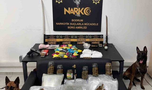 Bodrum'da uyuşturucu operasyonu: 7 gözaltı